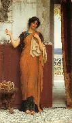 John William Godward Idle Thoughts oil painting on canvas